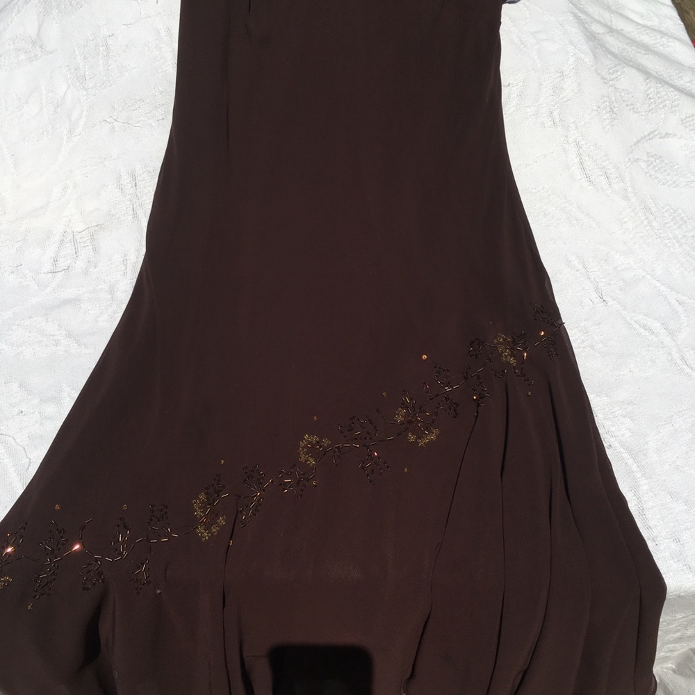 Dress with sequins